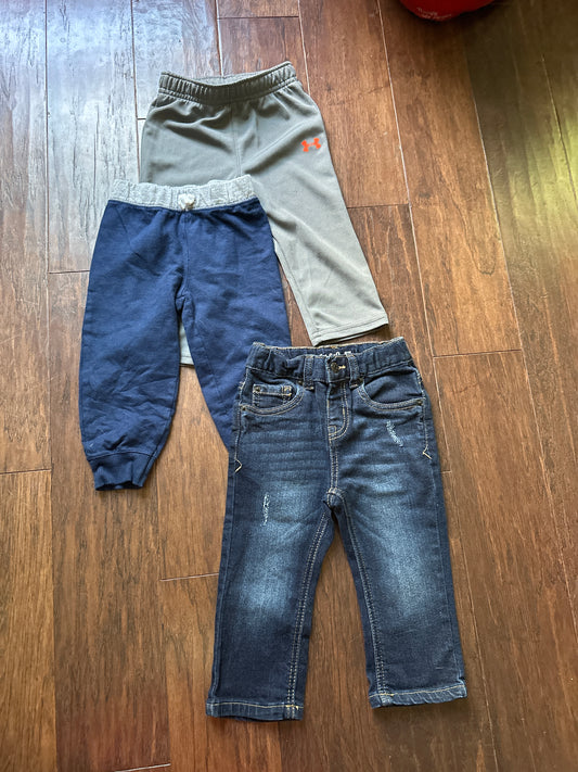 73b 3 pair of pants 18M