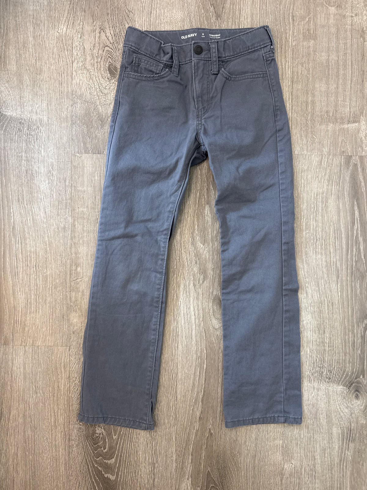 #149 Boys Old navy 8 slim grey jeans