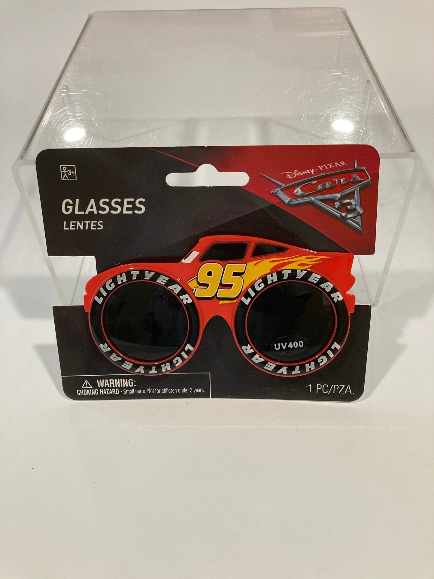 #119-Disney Pixar Cars sunglasses and elastic belt