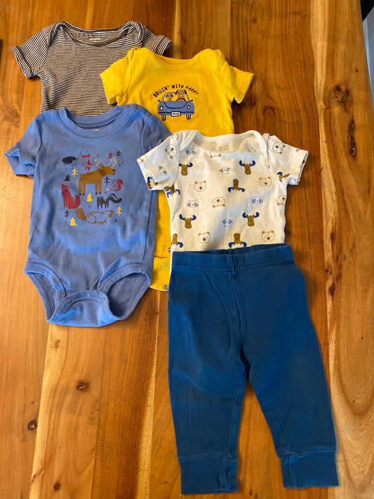 #14-Carters 9 month onesies