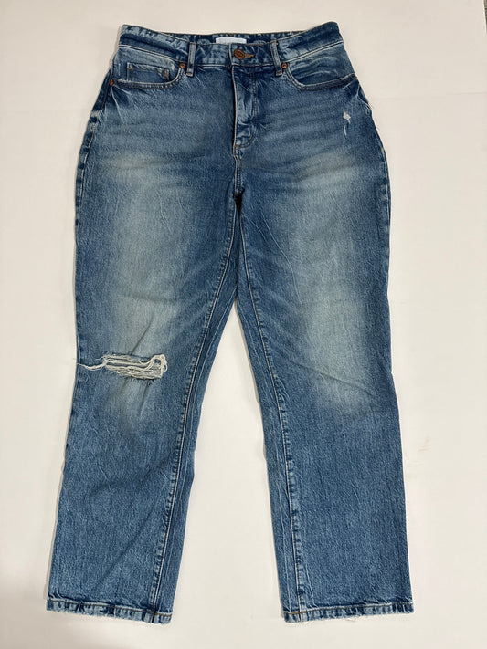 #64 Loft Curvy High Waist Straight Crop Jeans Size 26/2