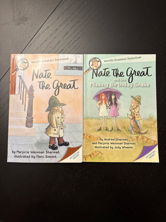 #166 Nate the Great books