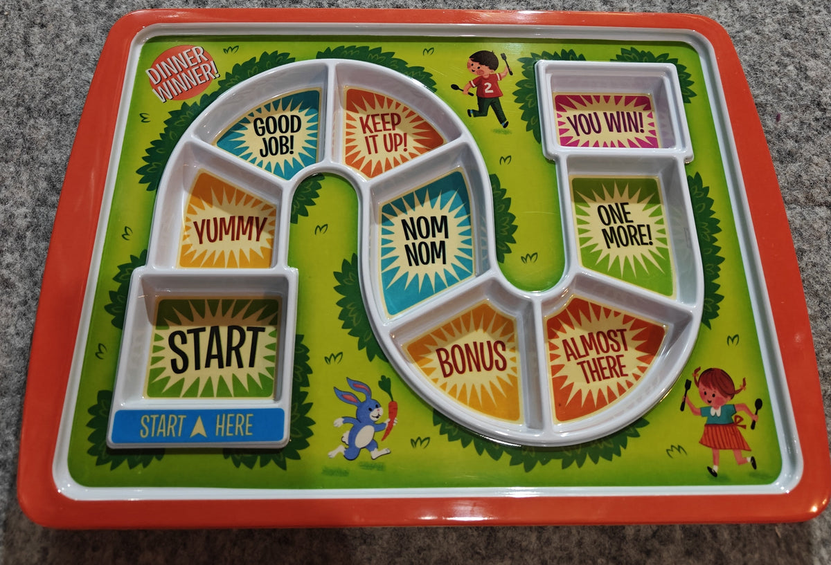 #7 Fred & Friends "Dinner Winner" Game Plate