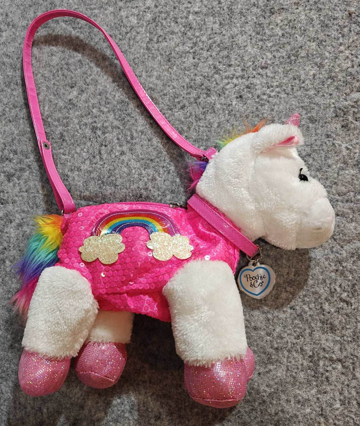#7 Rainbow Unicorn Pretend Purse