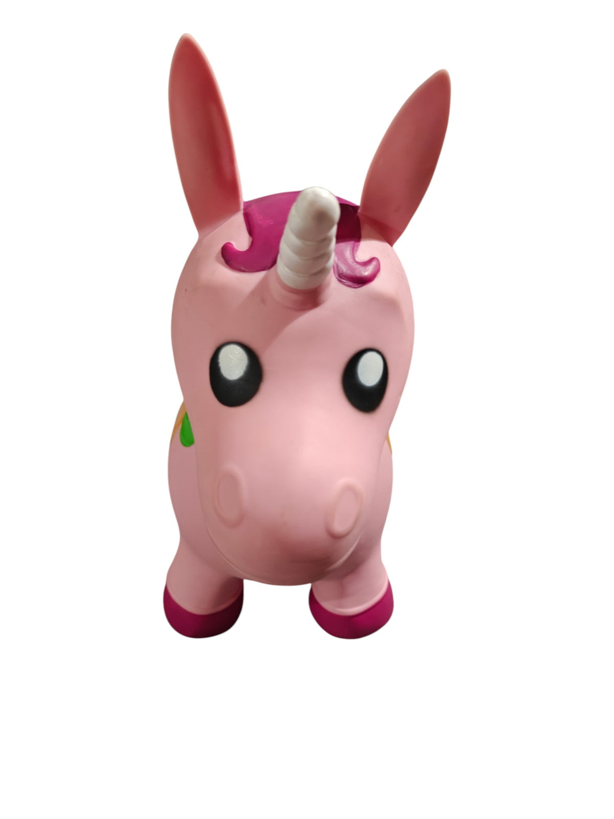 #7 Pink Inflatable Bouncy Unicorn Ride-on toy