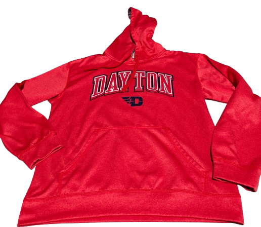 #7 Men's Red UD hoodie, size M
