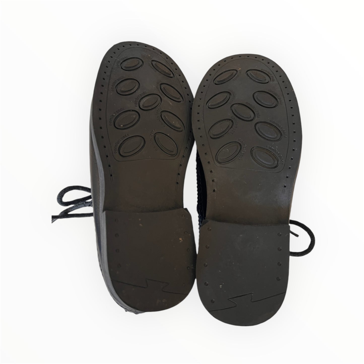 #63 Carter's Little Boy Size 10 Black Dress Shoes