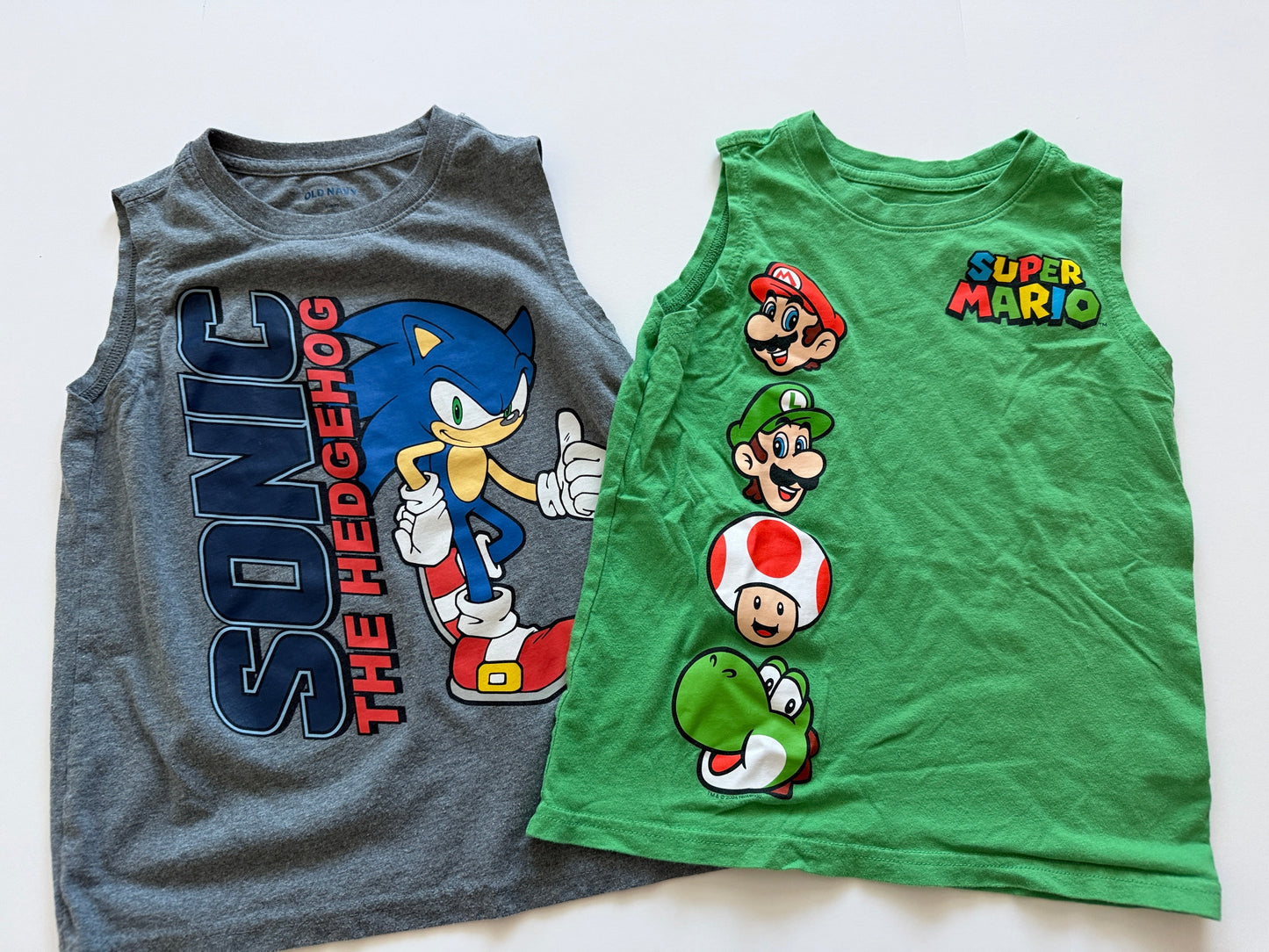 #3 Boys Size 6/7 Old Navy Tanks