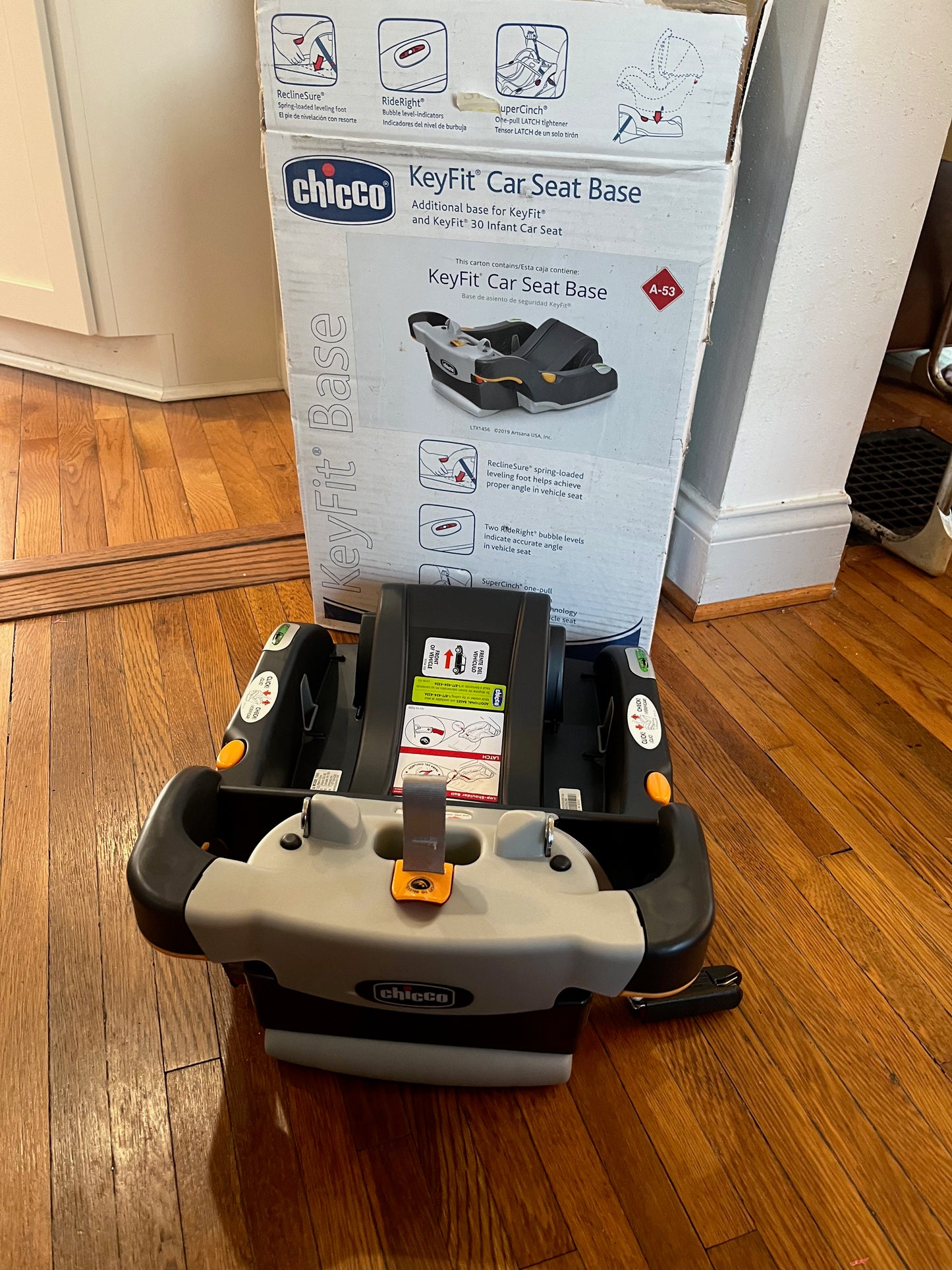 Chicco KeyFit 30 Carseat BASE (car seat not included)- Never used