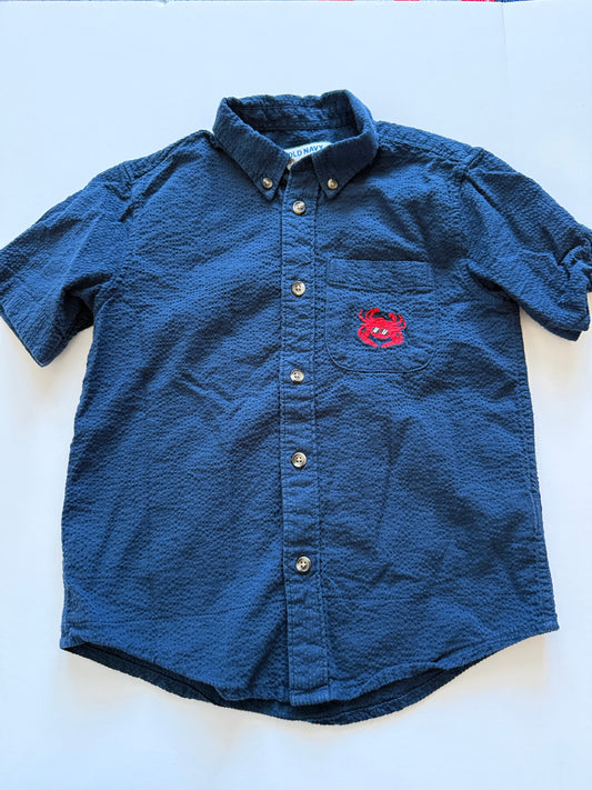 Seller #31 Boys 6/7 Old Navy Button Down