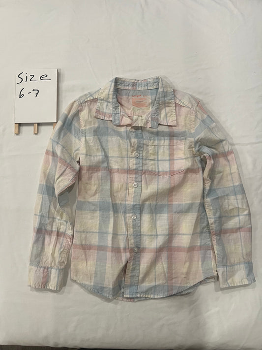 #24 size 6-7 button down