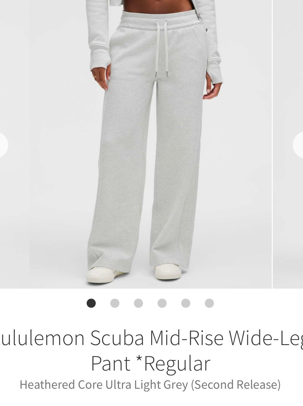 #130 Lululemon sz XL Wide Leg Scuba Pants