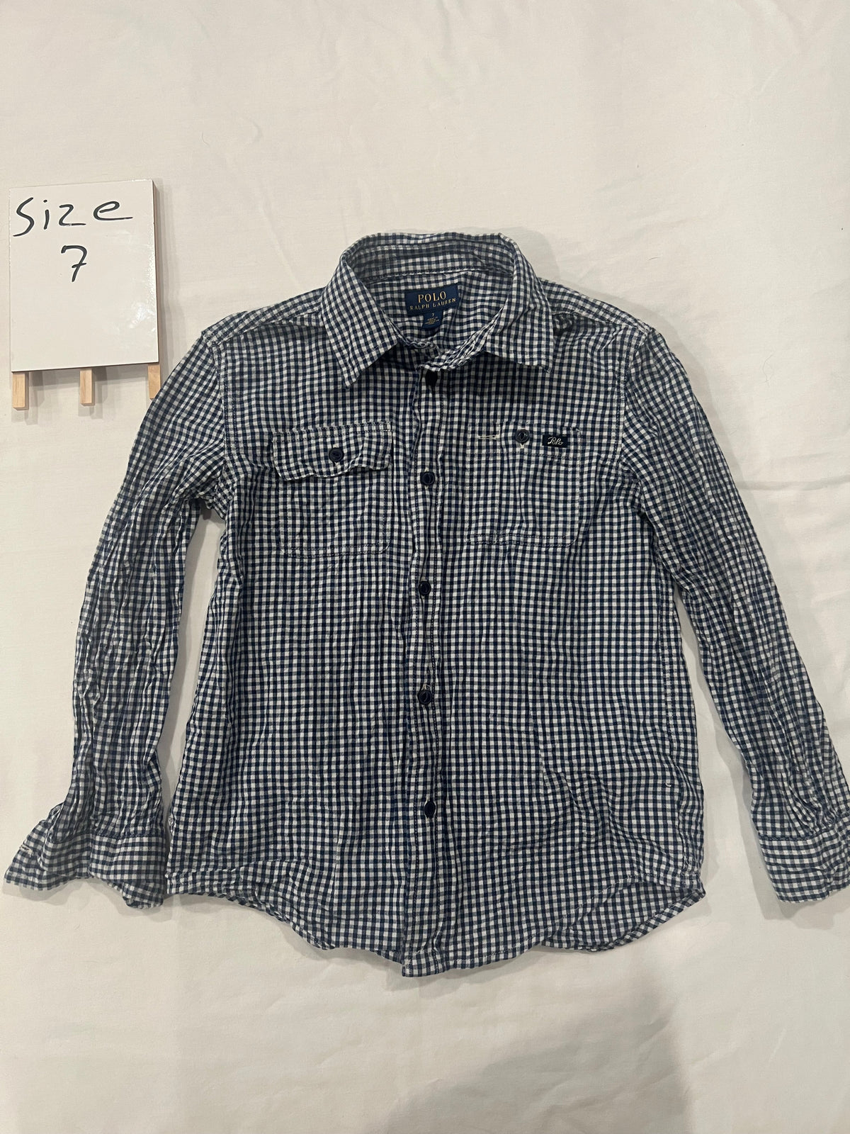 #24 size 6 Ralph Lauren button down shirts (4)