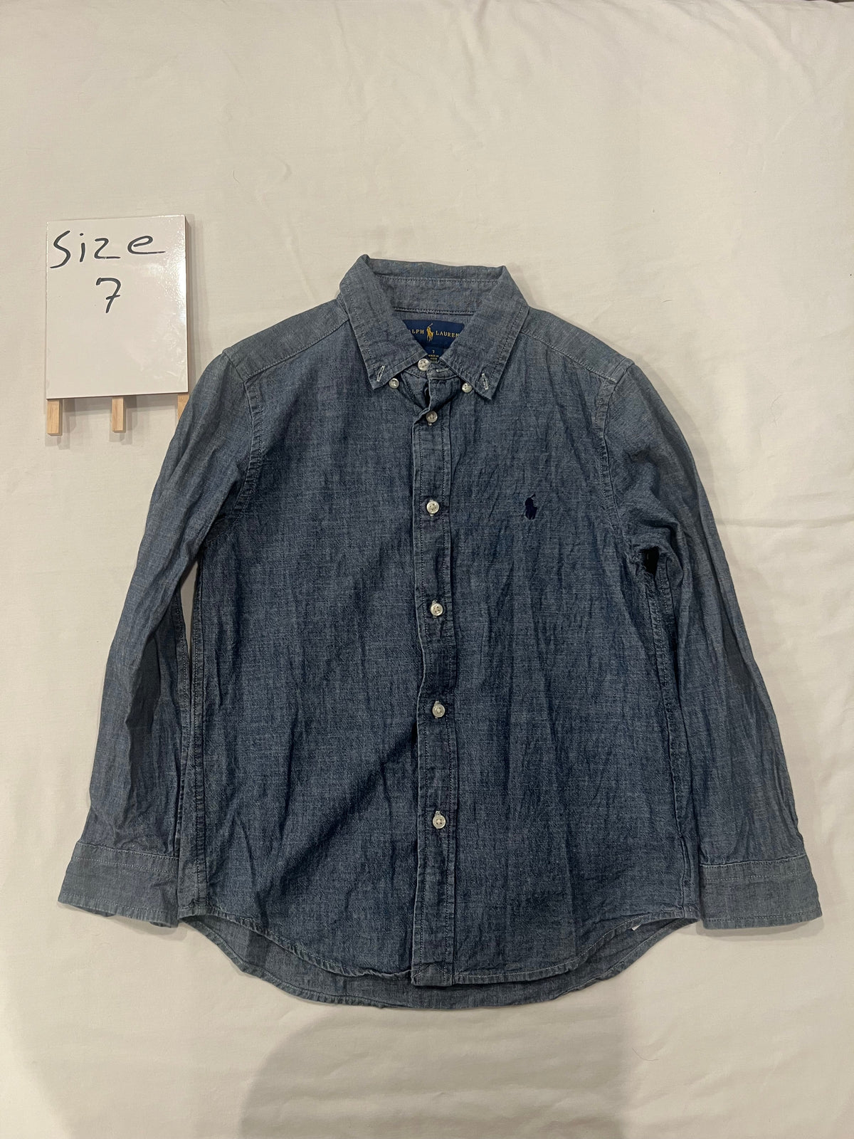 #24 size 6 Ralph Lauren button down shirts (4)