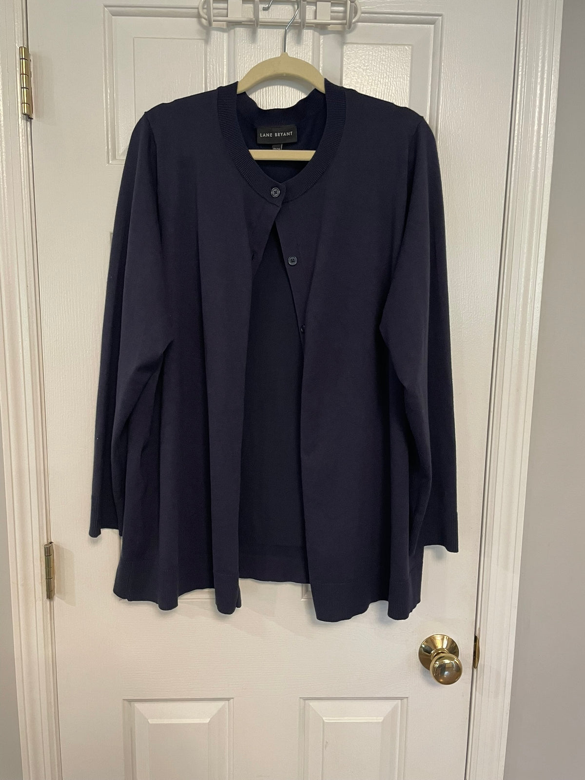 Seller #12 | Lane Bryant Navy Blue Button Cardigan | EUC | Size 22-24