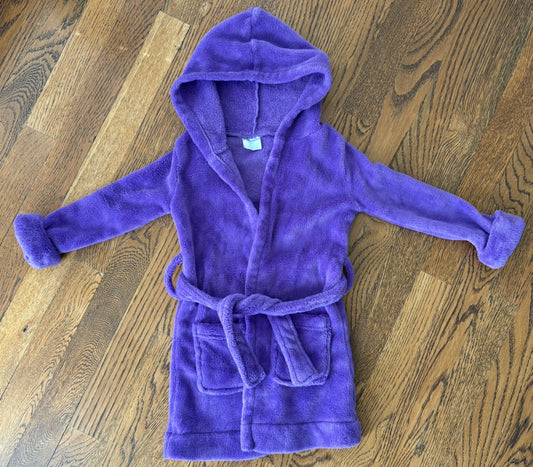 #33B • Girls • 2T • Elowel • Purple Bathrobe