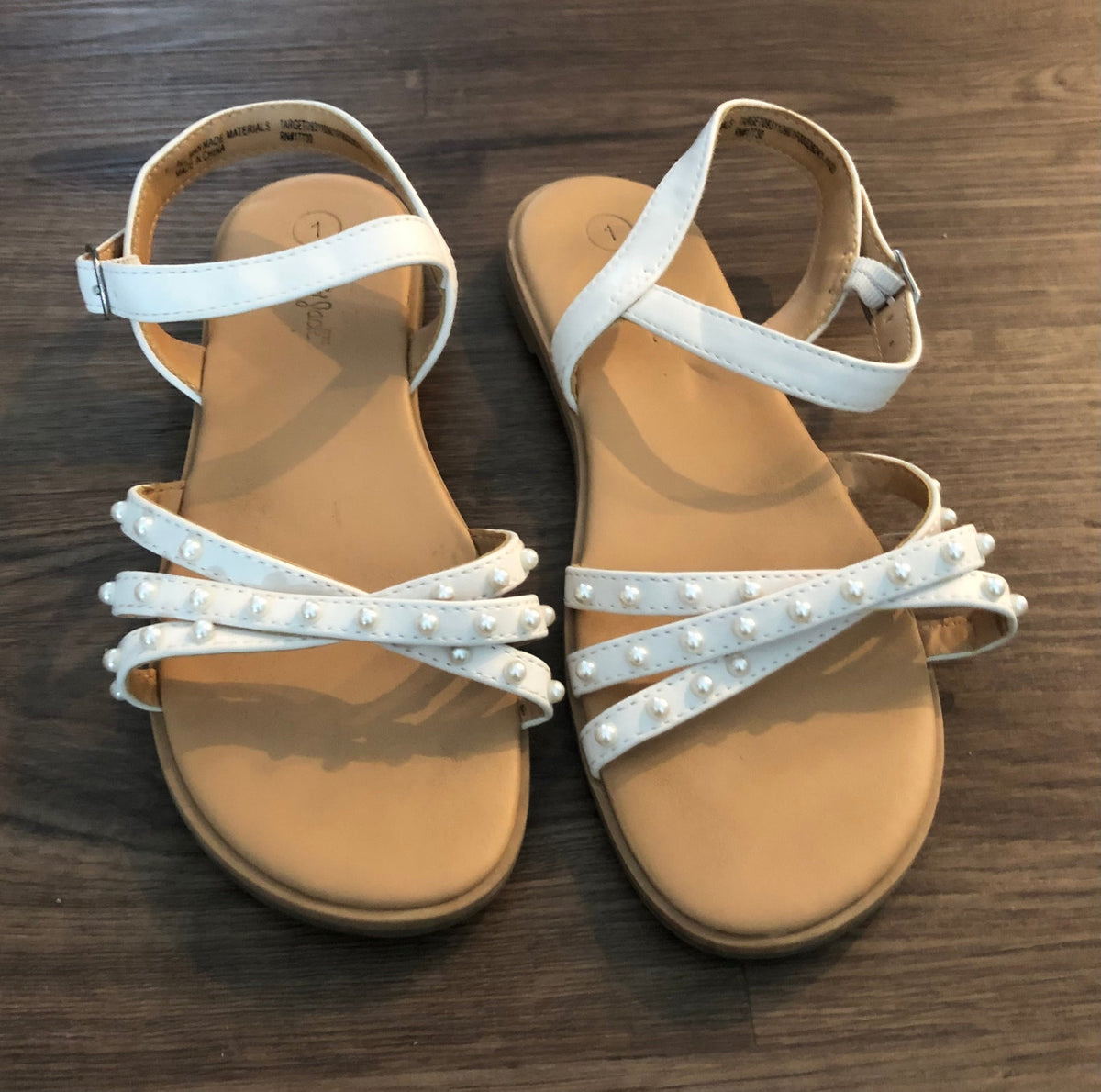#137 Cat & Jack sandals girls size 1