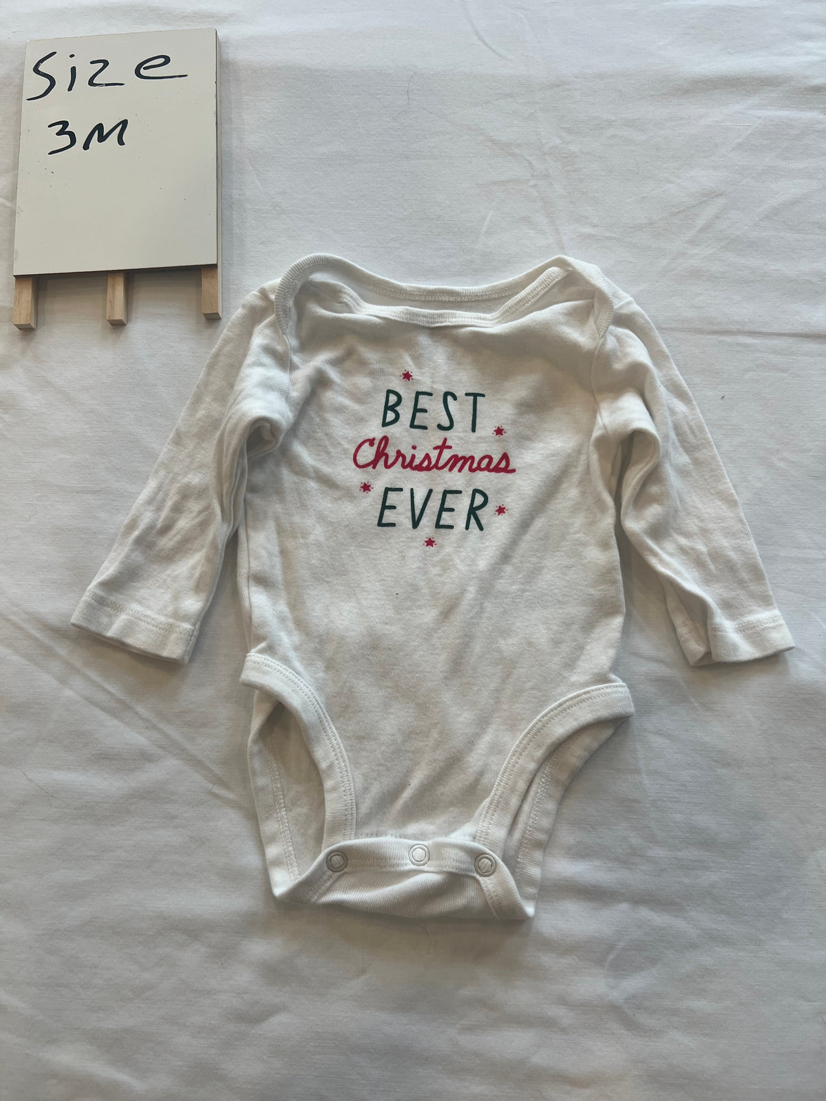 #24 size 0-3 month little sleepies and Mudpie Christmas baby bundle