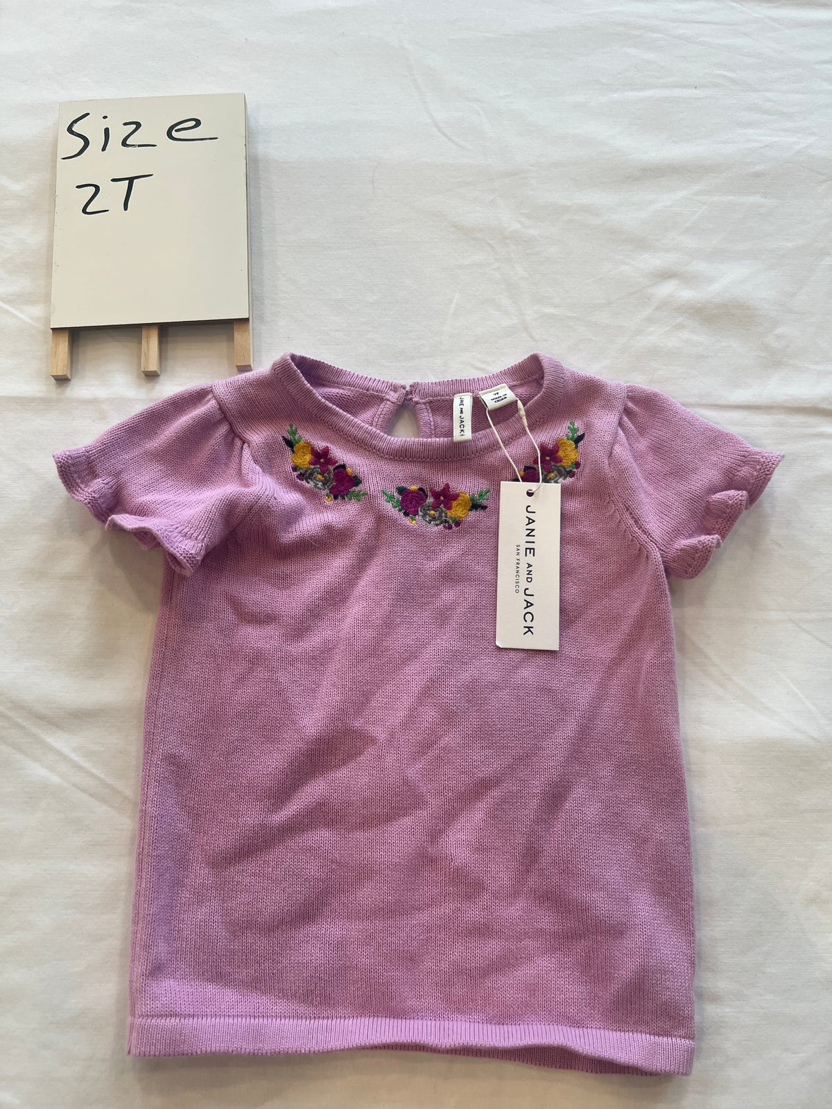 #24 size 2t Janie and jack sweater