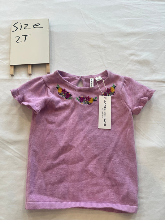 #24 size 2t Janie and jack sweater