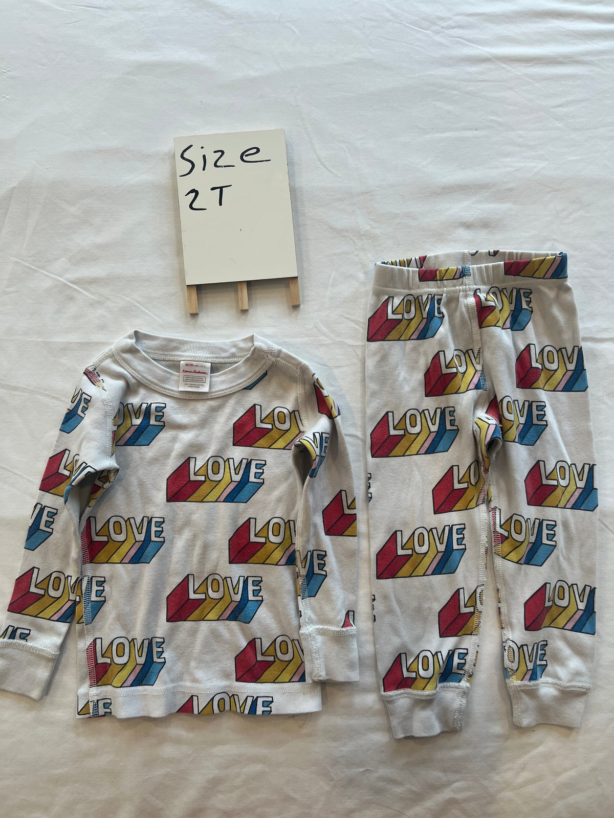 #24 size 2 Hanna Andersson pajamas