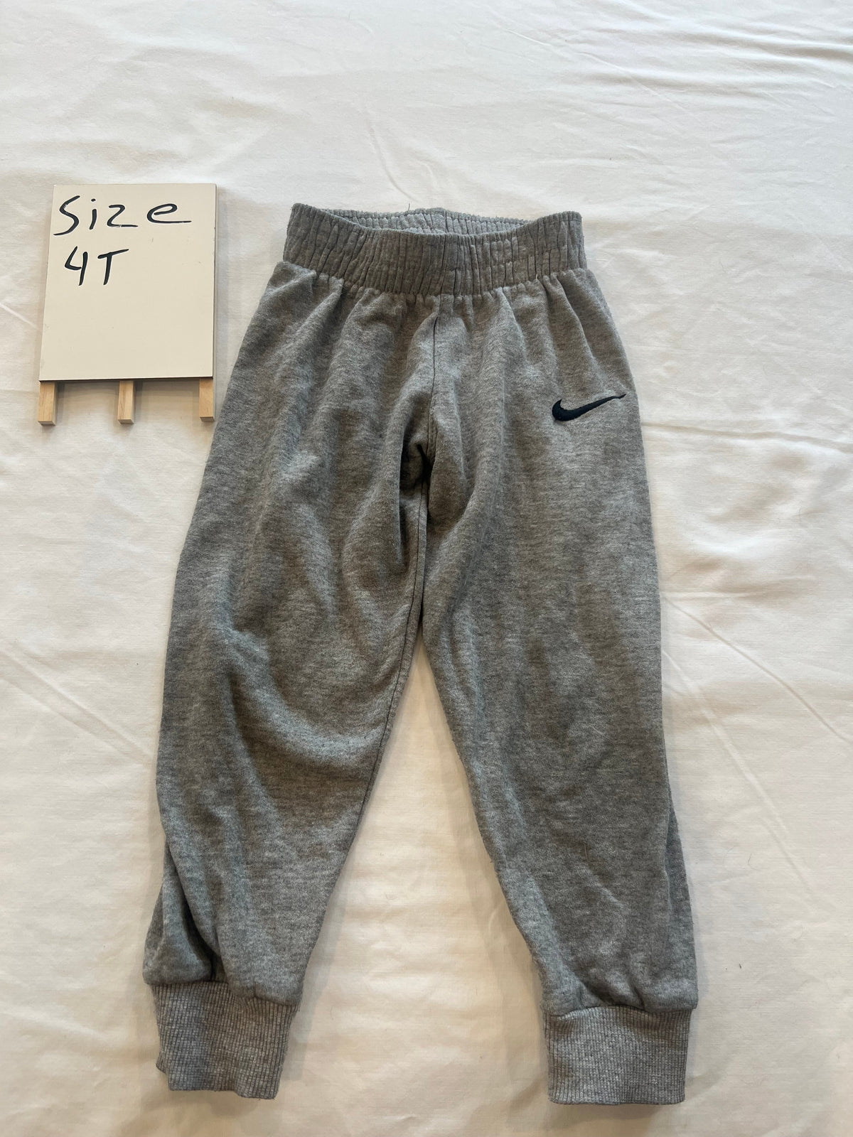 #24 size 4T Nike and UA joggers
