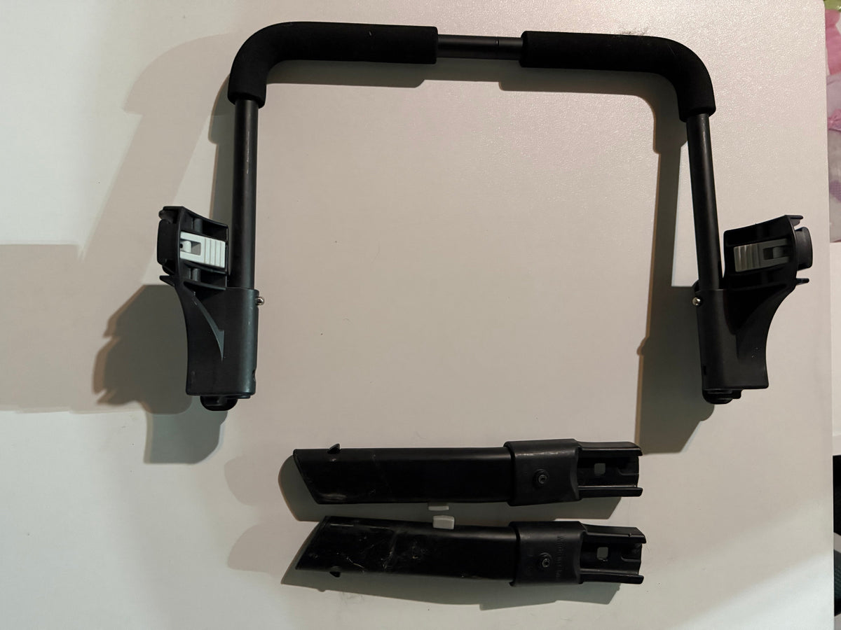 #20 City Select single to double stroller with attachments GUC