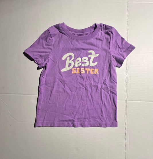 #100 Girls 3T Sister Shirt