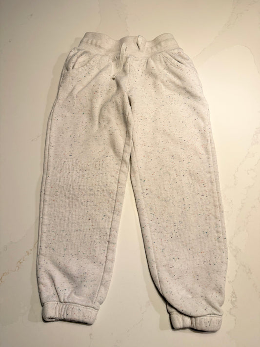 #133 girls cat & jack sweatpants XS 4/5 reinforced knee!