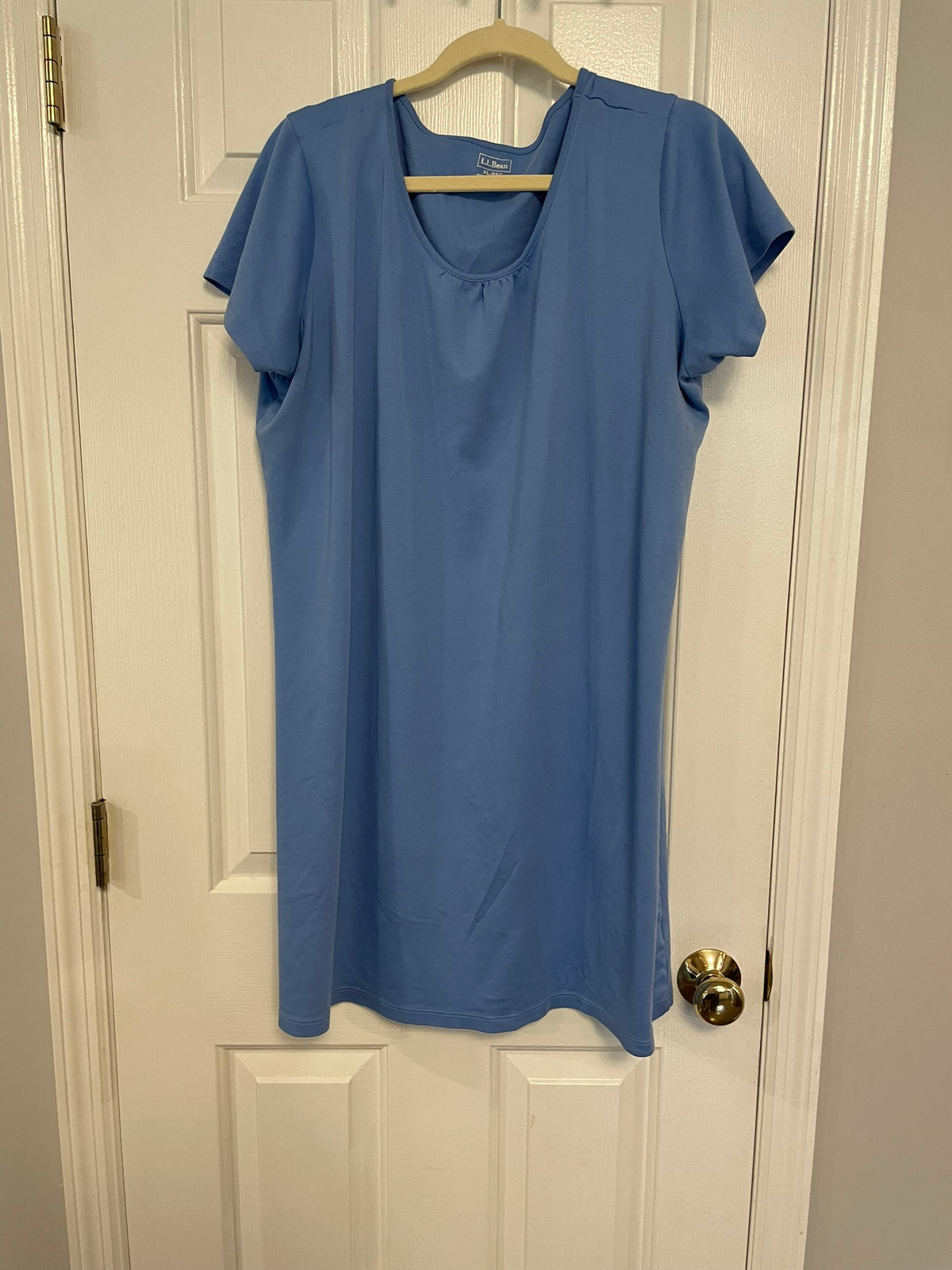 Seller #12 | LLBean Periwinkle Nightgown | 100% Suprima Cotton | EUC | Size XL