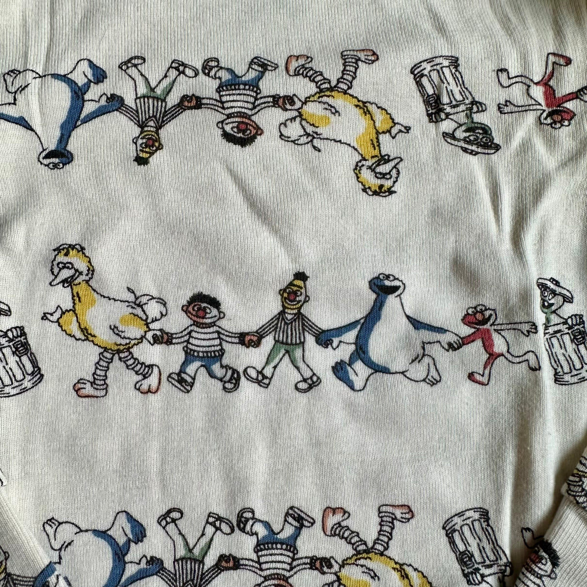 #113	GUC Boys Gap Pajamas Set of 2, Elmo / Sesame Street, size 2