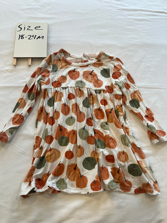 #24 18-24M pumpkin dress