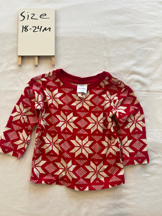 #24 size 18-24 months Hanna Andersson long sleeve holiday