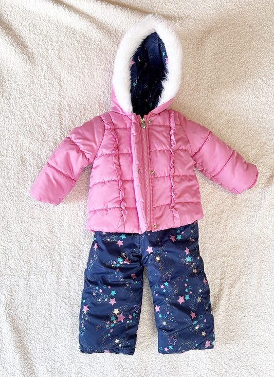 #58 London Fog Girls 18 M Snowsuit