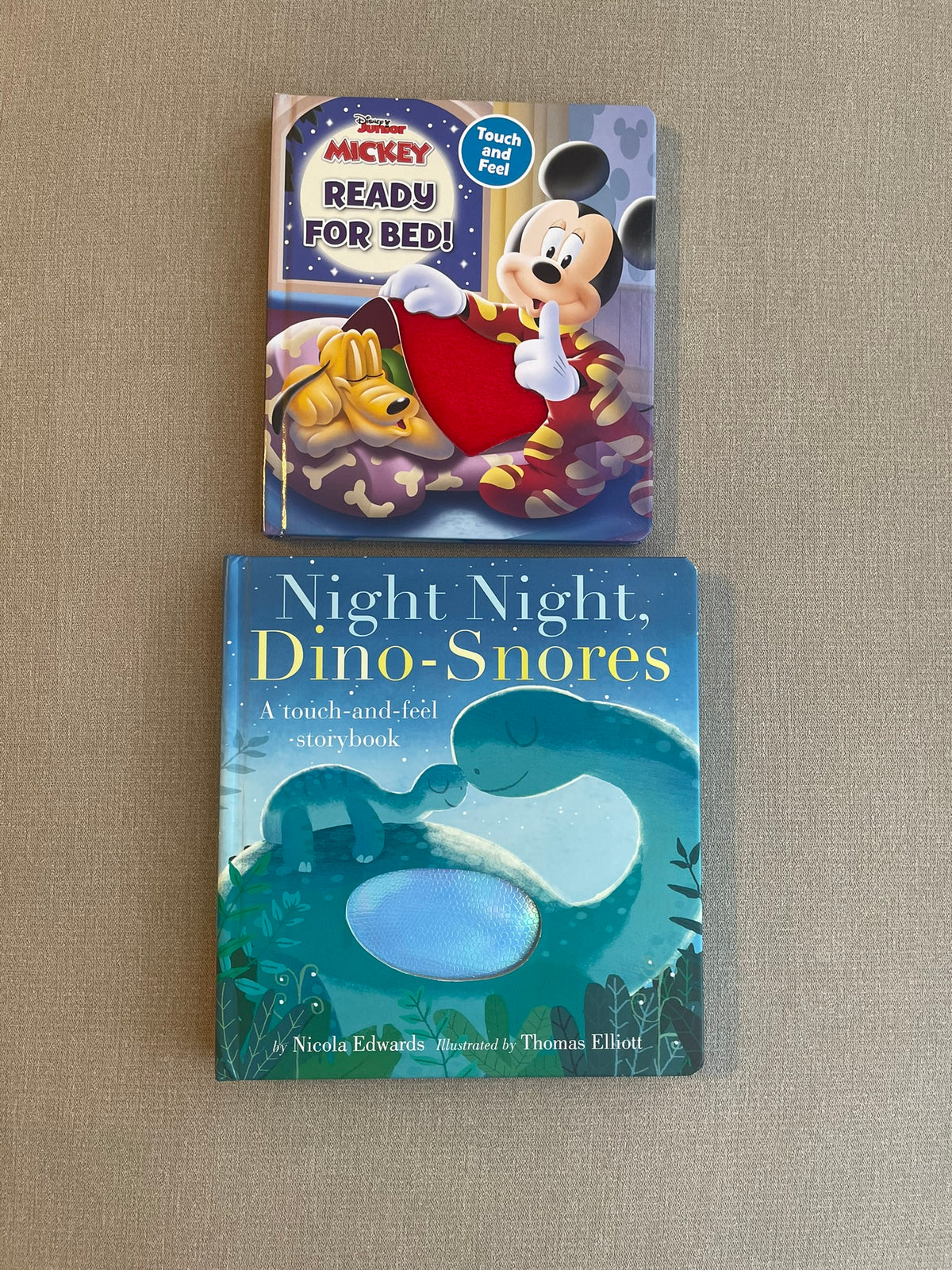 Seller #12 | Set of 2 Good Night Touch and Feel Books