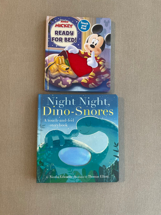 Seller #12 | Set of 2 Good Night Touch and Feel Books