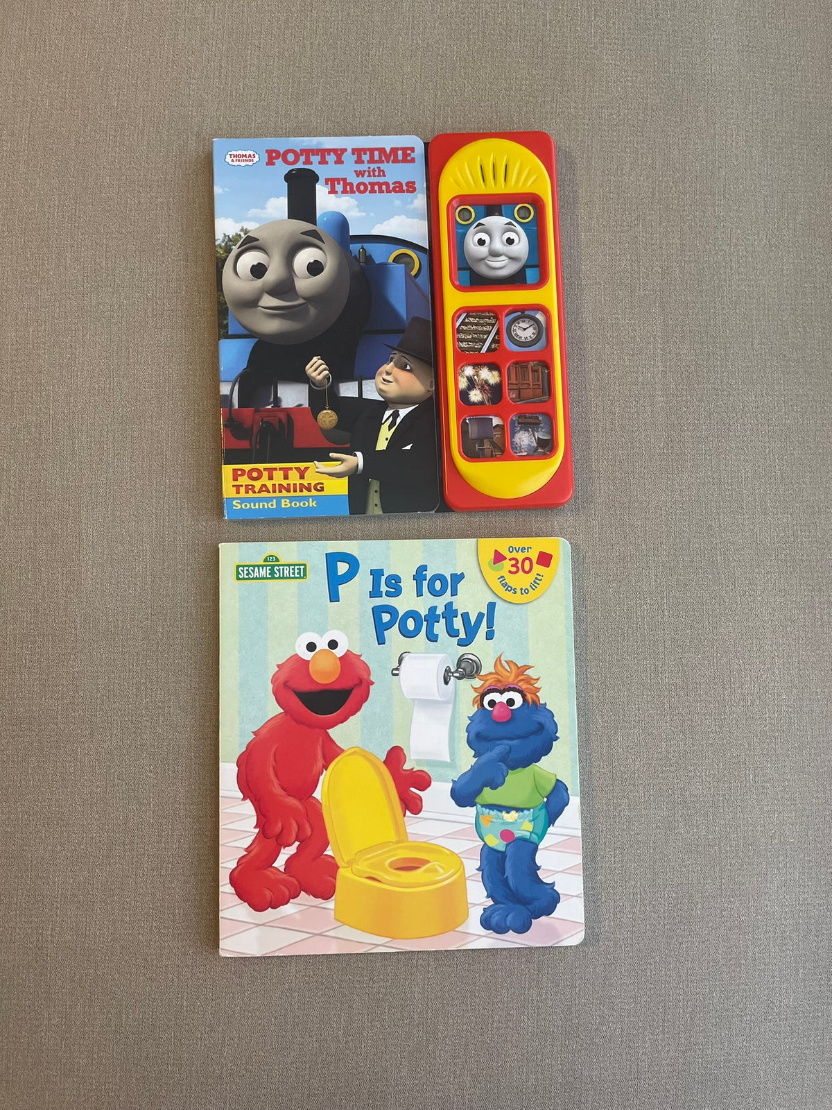 Seller #12 | Set of 2 Interactive Potty Time Books
