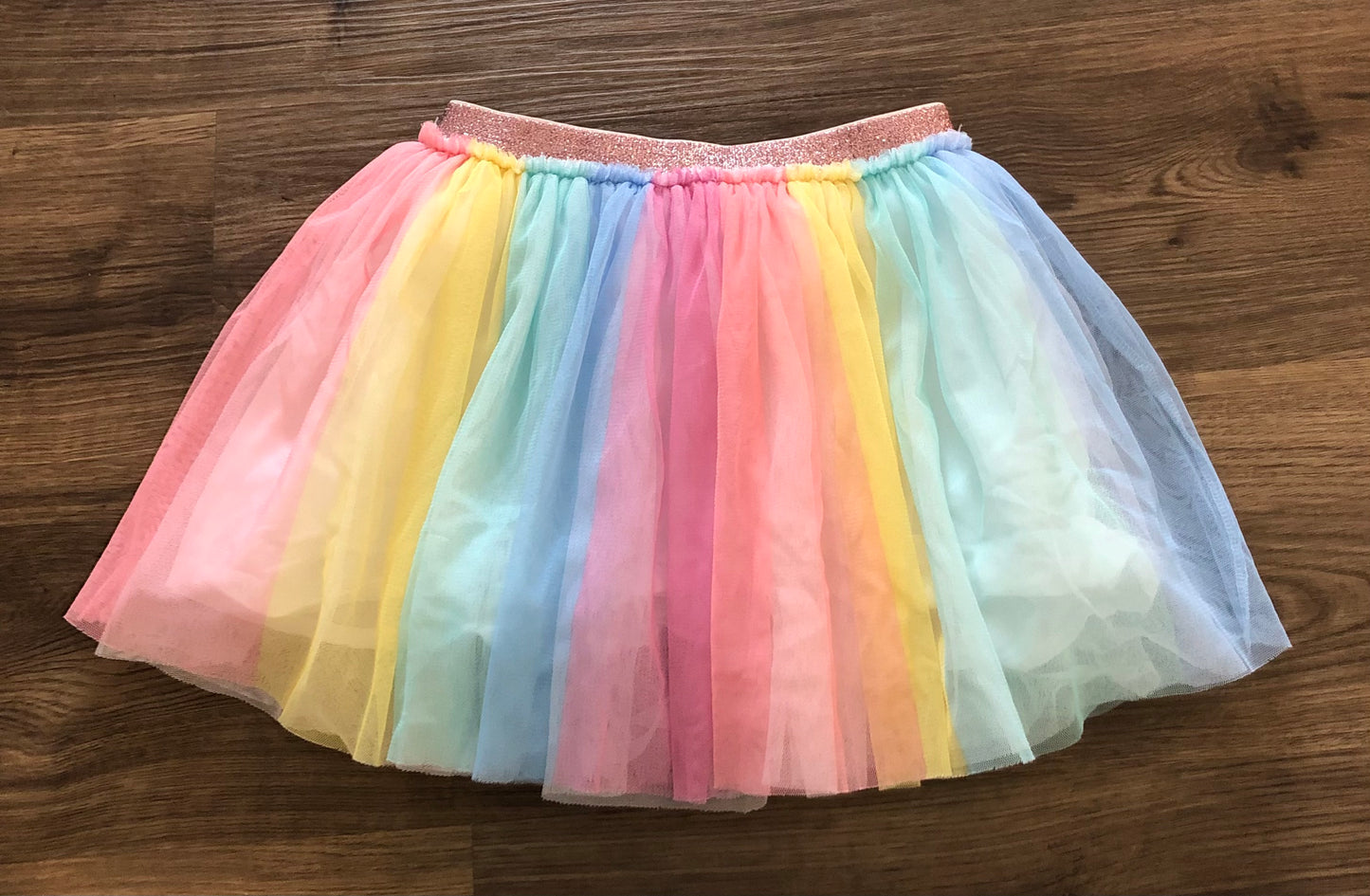 #82 Rainbow girls skirt size 6