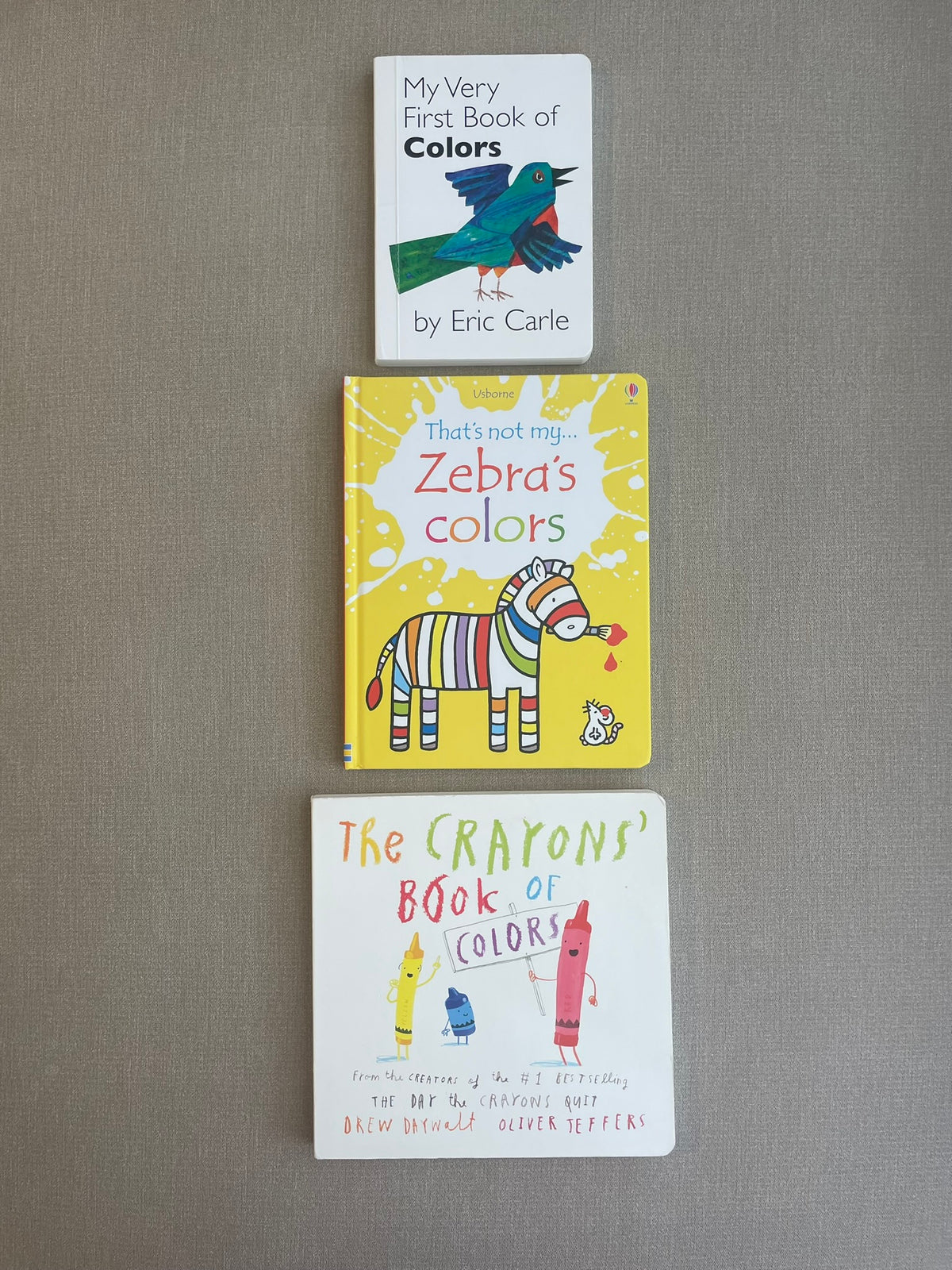 Seller #12 | Set of 3 | Learning Colors Books
