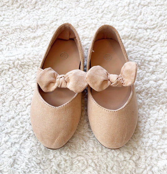 #58 Meckior Girls Size 4.5 Pink Ballet Flats