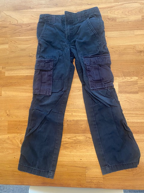 Cherokee Navy Blue Cargo Pants - Size 8