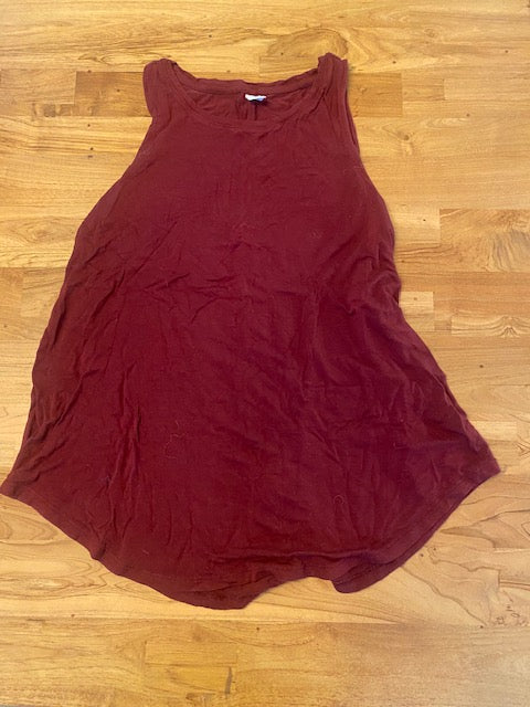 Maroon Old Navy Luxe Tank Top Size XS