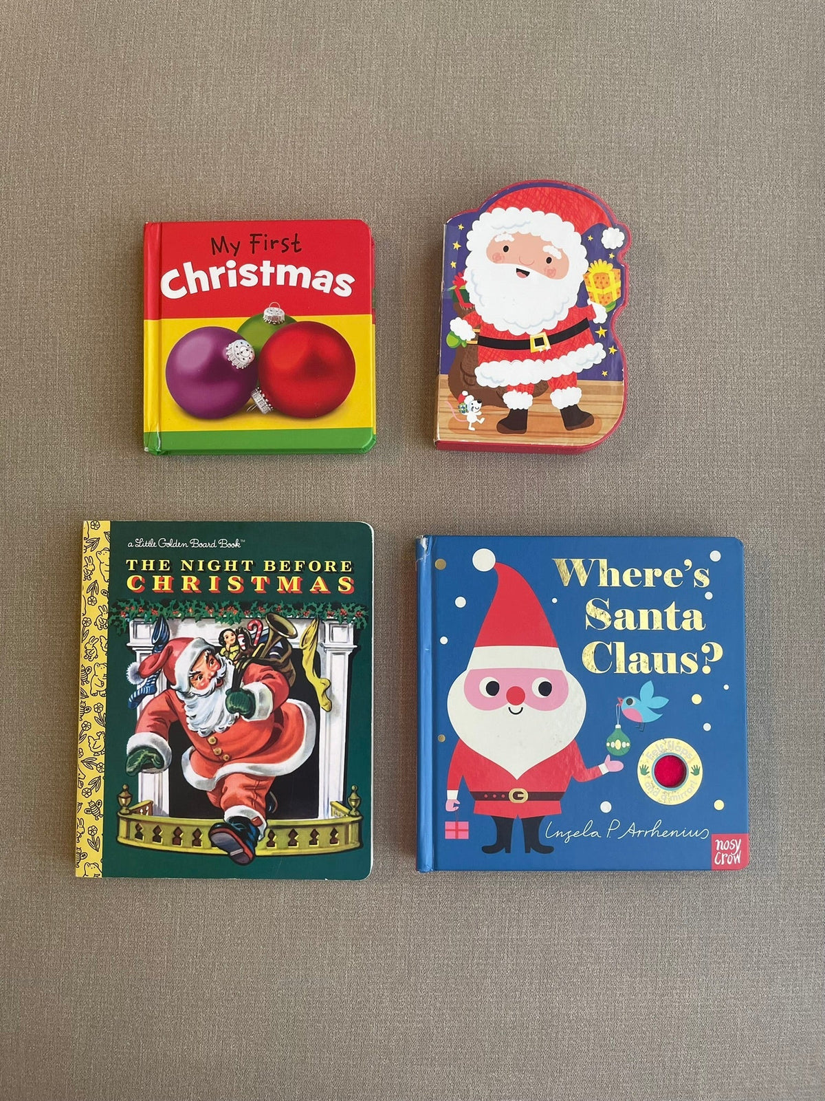 (REDUCED) Seller #12 | Set of 4 | Christmas/Santa Themed Books
