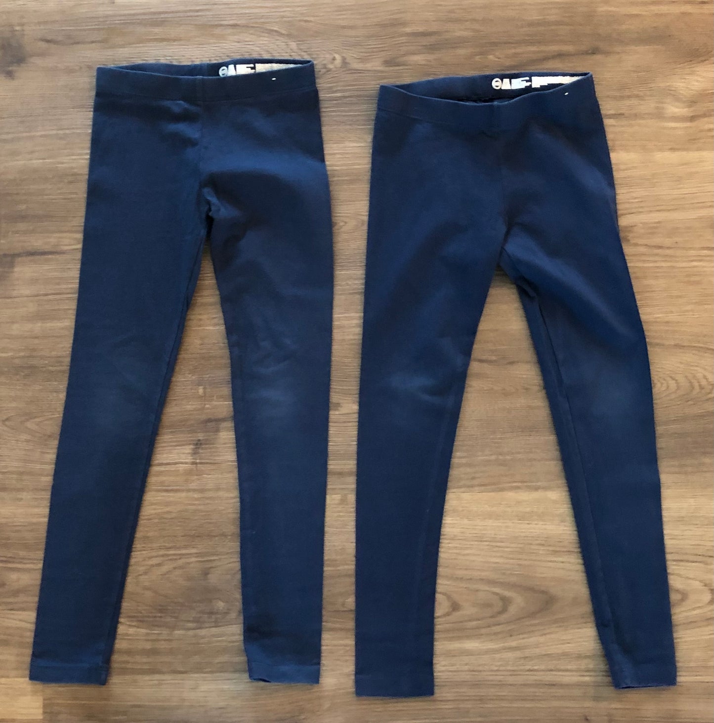 #82 Wonder Nation navy leggings girls size small 6/6x