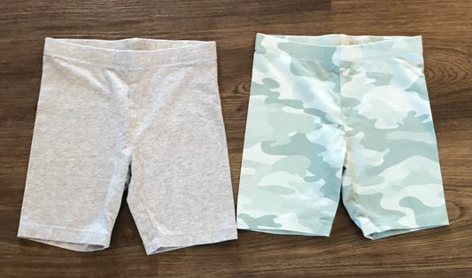 #82 Wonder Nation cartwheel shorts girls medium 7/8