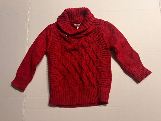 #74B Red Boys 2T Sweater