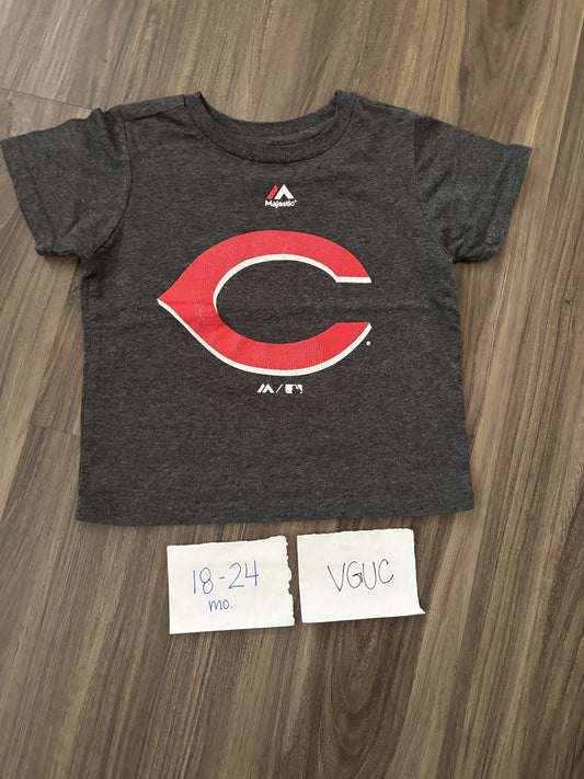 #138 - 18-24 Mo Ciny Reds Shirt VGUC