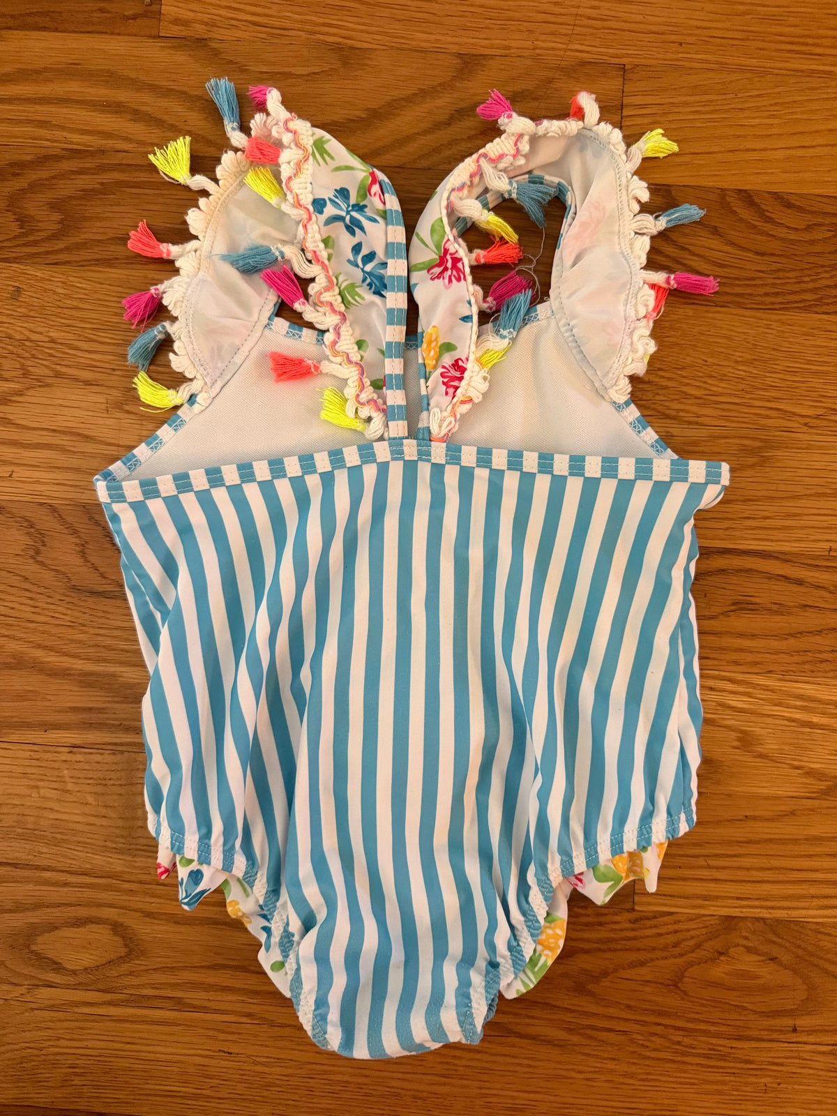 Seller #152 - girls size 4 flamingo swim suit