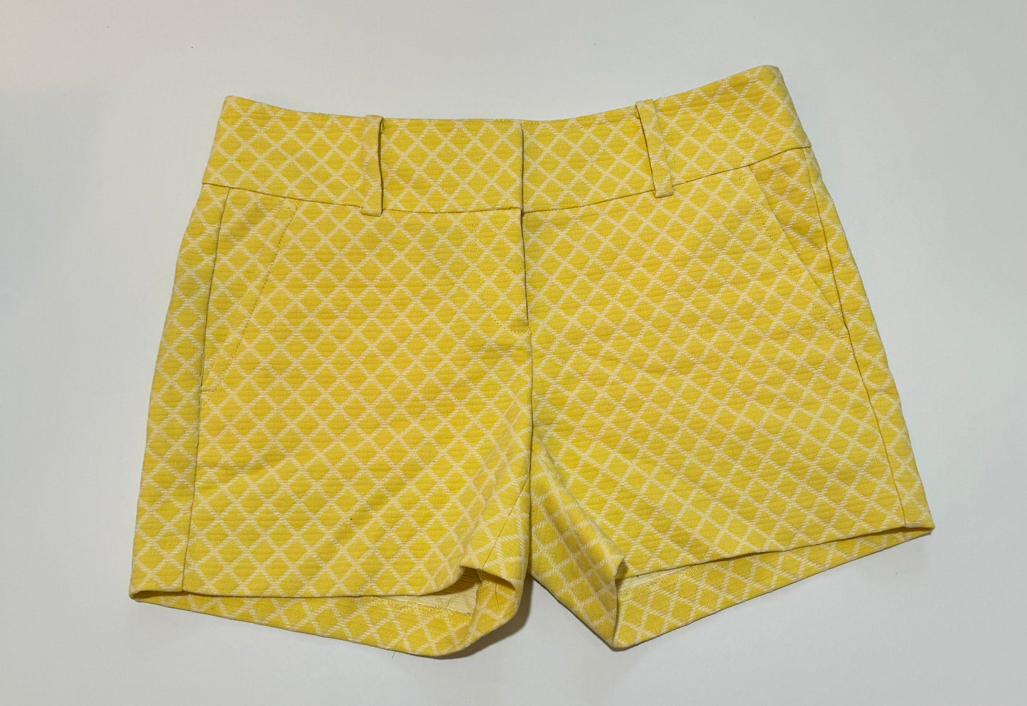 2 Women’s Ann Taylor Loft Yellow Shorts