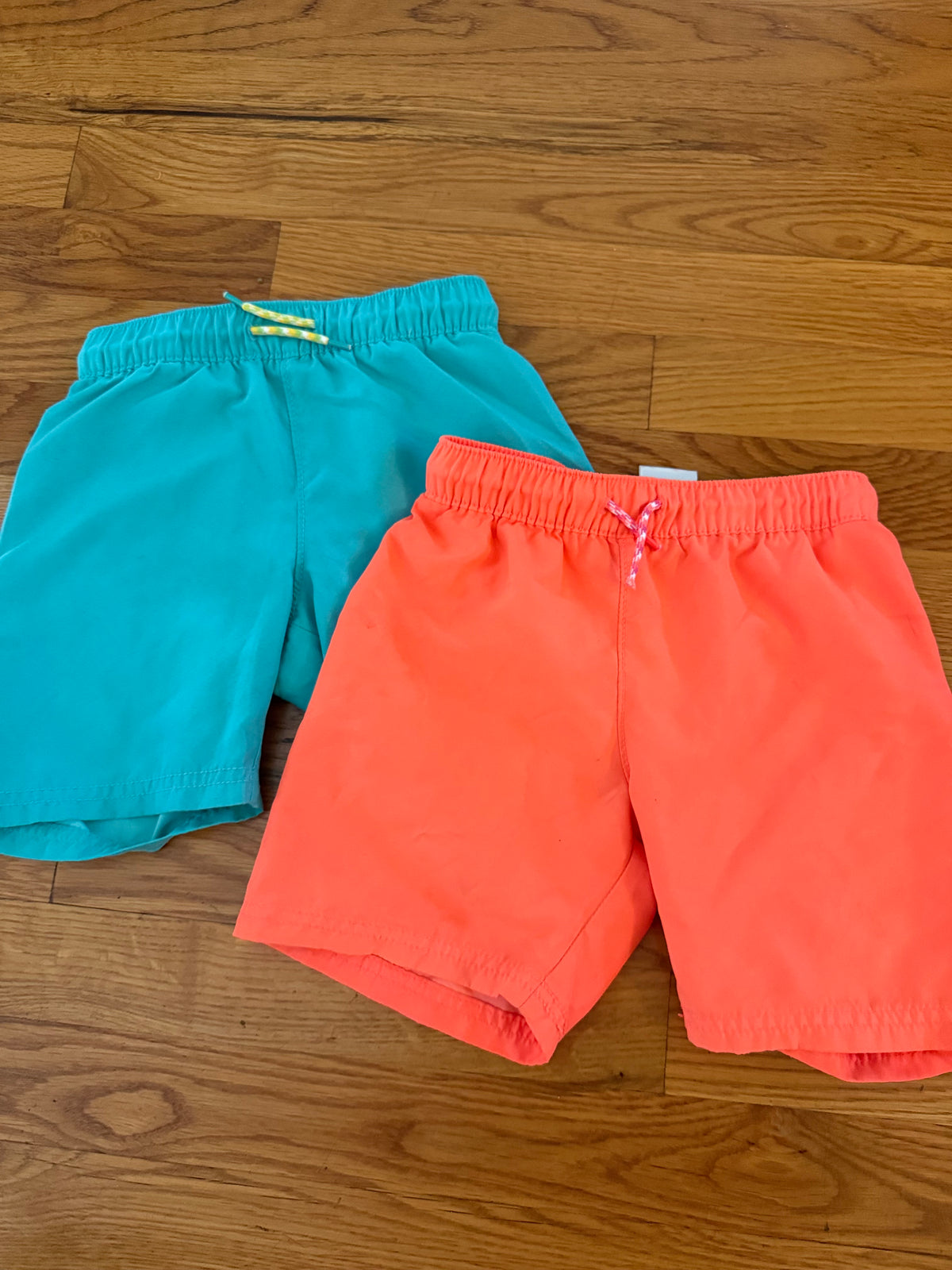 Seller #152 - boys size 4 Old Navy neon swimsuits